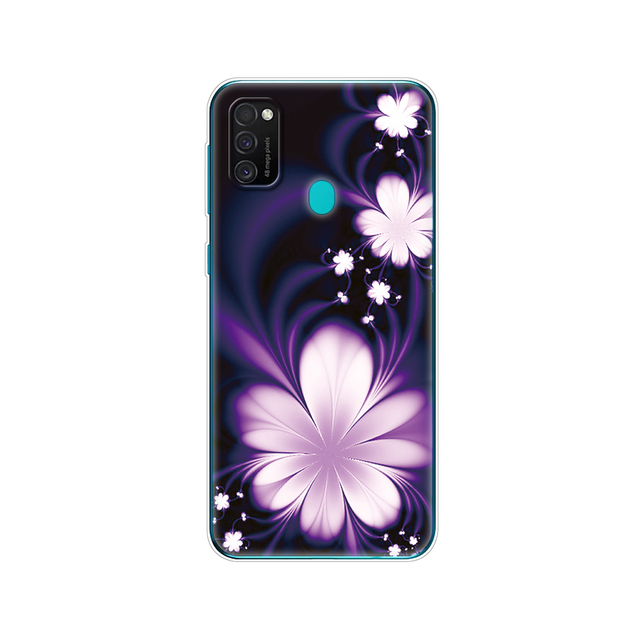 Samsung M21 Case 6.4" Soft Silicon Tpu Cover For Samsung Galaxy M21 M 21 SM-M215FZGUSER m215 Phone Back Shell Bumper Funda