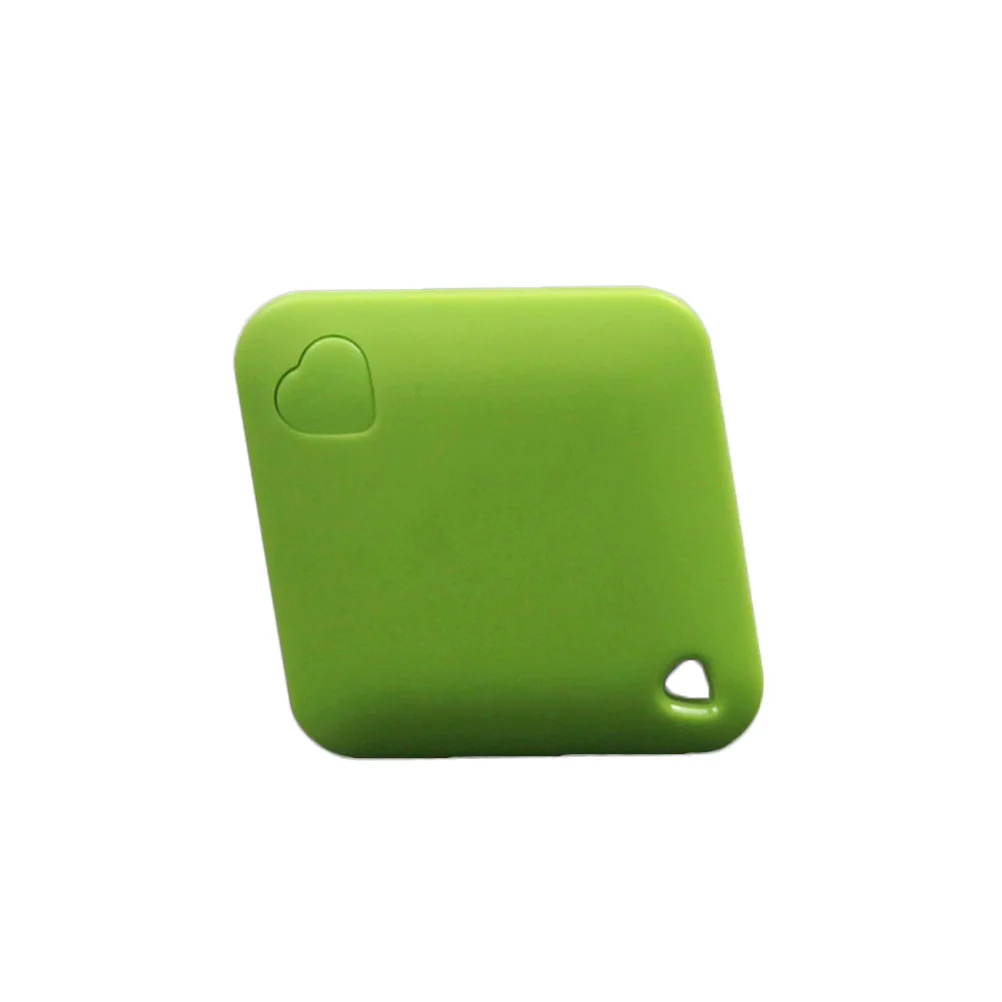 Smart Mini GPS Tracker Anti-Lost Tracker Cute Keys Wallet Bag For Child Pet Kids Old People Trackers Finder Equipment - Color: Green