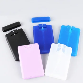 

1pc Perfume Spray Bottles Empty Cosmetic Container Refillable Perfume Bottle Atomizer Card Shape Beauty Essential Makeup Tools