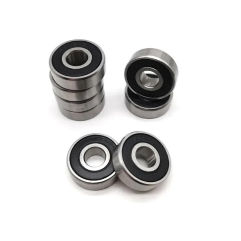 10/50pcs ABEC-5 S608-2RS stainless steel 440C deep groove ball bearing S608 RS 608 8x22x7mm motor roller skate bearings