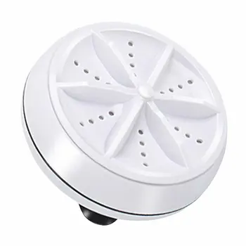 

2 in 1 Portable Mini Washing Machine Ultrasonic Washer with USB Cable Convenient for Travel Business Trip
