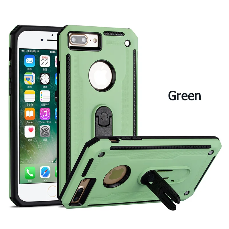 Green Для Apple iphone 11 pro max чехол, роскошный Автомобильный кронштейн на выход для iphone 6 6S plus X XR XS Max чехол для телефона - Цвет: Green