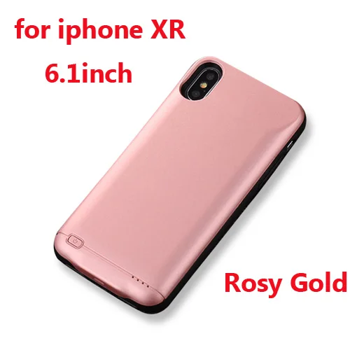 XR Rose Хит 10000 мАч чехол для зарядного устройства для iphone 6 6s 7 8 Plus внешний аккумулятор чехол для зарядки для iphone X XS Max XR 6 s Внешний Аккумулятор Чехол - Цвет: XR Rose