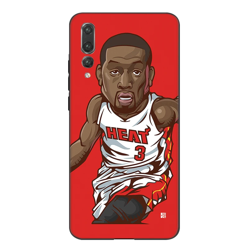 Mobile Phone Case for Huawei Honor Note 10 View 20 6A 7A 7C 7X 8 8X 8C 9X 9 Lite Pro Cover basketball star - Цвет: B8