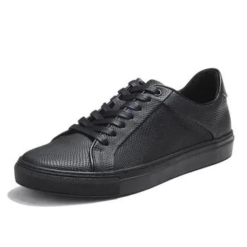 

Top 2020 Spring Low Korean Version Comfortable Mens Shoes Genuine Leather Fashion Flat Male Footwear Casual Lace Up Moccasins