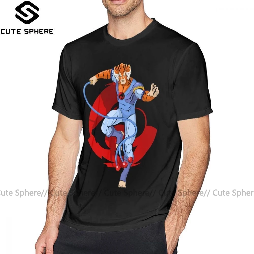 

Thundercats T Shirt Tygra T-Shirt Beach Fun Tee Shirt Oversize Cotton Man Short Sleeves Print Tshirt