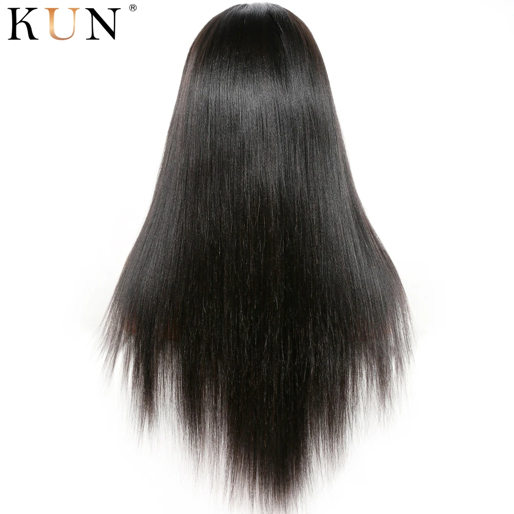 Straight Lace Part Front Wig Silk Base Lace Part Wig 150% Brazilian Glueless Human Hair Wigs Remy Front Lace Wig Pre Plucked