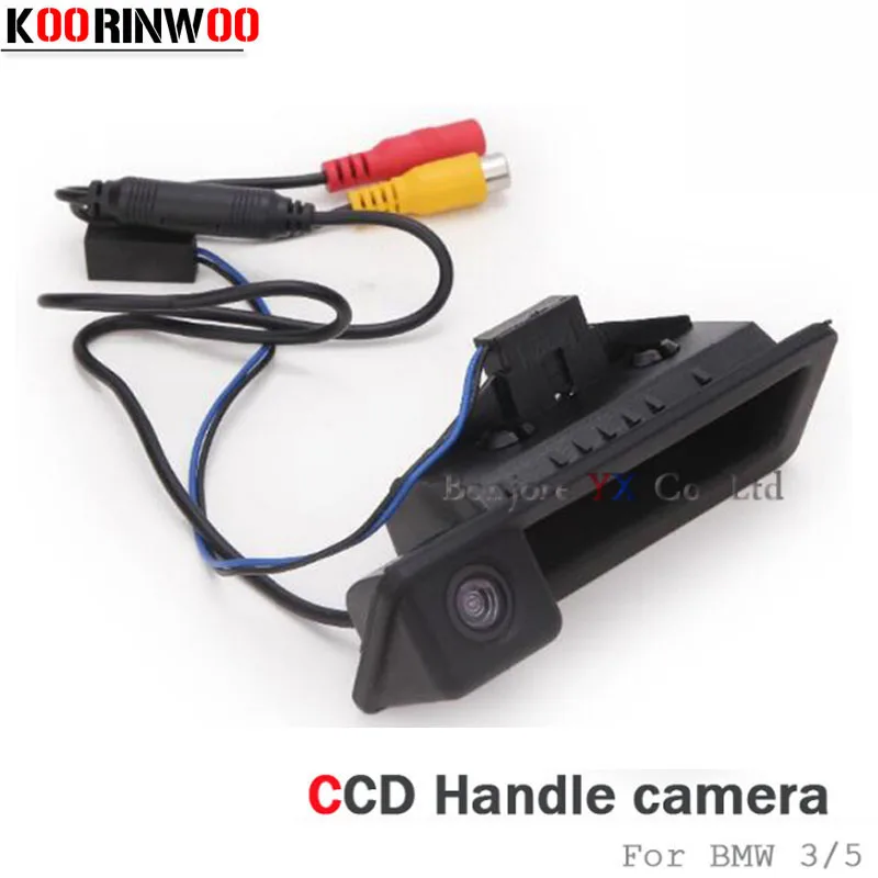 

Koorinwoo Car Rear view Camera Trunk Cam For BMW 3/5 Series X5 X1 X6 E39 E46 E53 E82 E88 E84 E90 E91 E92 E93 E60 E61 E70 E71 E72