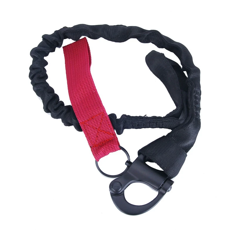 Safety Lanyard Quick Release Safety Lanyards Tactical Military Quick Release Wasit Bag Sling Safety Lanyard Sling Nylon Rope Bungee Strap