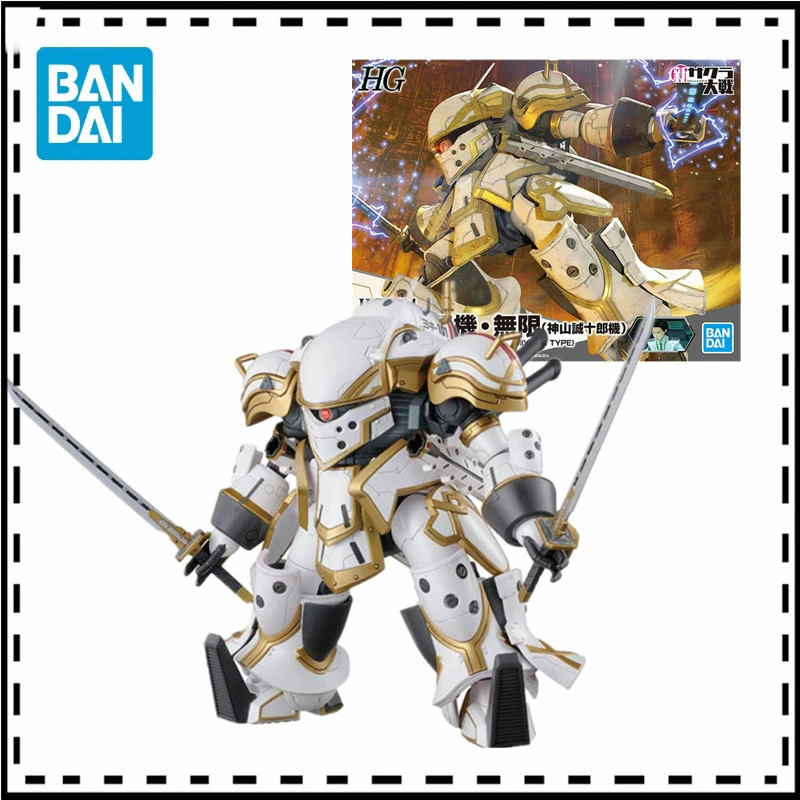 Bandai Gundam Anime Figures Hg 1 24 Nieuwe Sakura Wars Reiko Fighter Onbeperkt Kamiyama Seijuro Machine Assembled Action Figure Action Figures Aliexpress