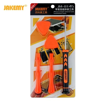 

5-in-1 Apple Mobile Screw Prying Repair Opening Repair, Disassembly and Installation Simple Kit with Repeatable Tools