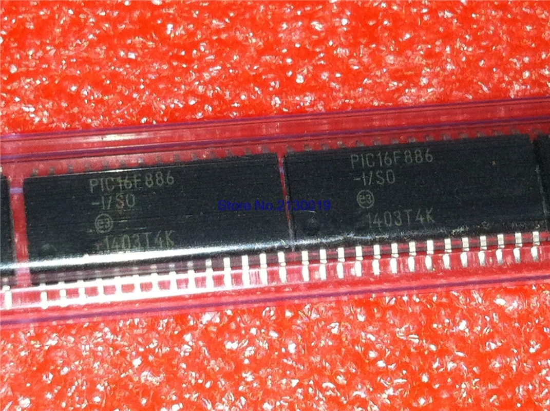 10 шт./лот PIC16F886 PIC16F886-I/SO SOP28 на