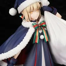 23 см Новинка, лидер продаж, аниме Fate/stay Night Grand Order Saber Arturia Pendragon, Рождественская ПВХ фигурка, коллекция моделей, Подарочная кукла