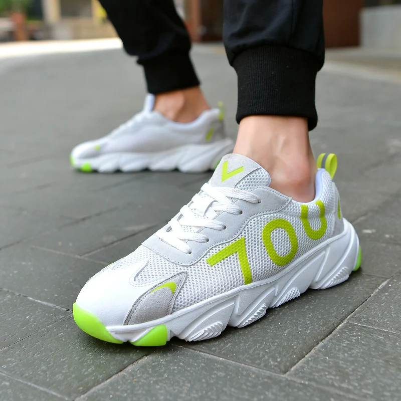 Оригинальные мужские кроссовки для бега Disruptor 2 белые кроссовки легкие Air Sole Human Work Gym Racing Sports Triple-S Walking