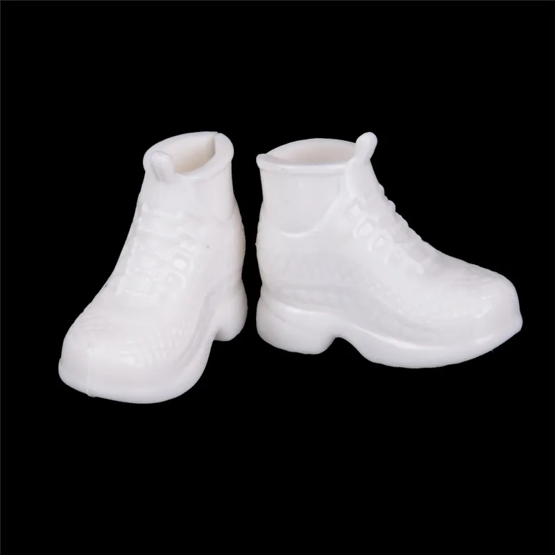 Doll Shoes Doll Accessories 10 Pairs Fashion White Doll Sneakers Shoes Dolls Accessories Gift For 30cm doll Birthday Gifts