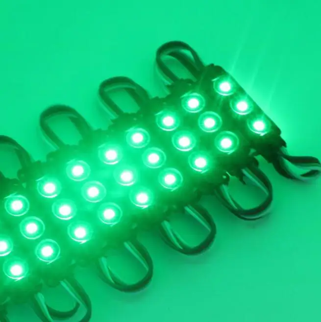 Светодиодный модуль 12 В светодиодный 5050 SMD 3 светодиодный водонепроницаемый RGB сменный светодиодный модуль Подсветка 2 года гарантии