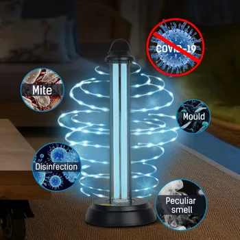 

110V UV Lamp 38W Quartz Germicidal Disinfection UVC Ozone LED Light Bulb Ultraviolet Sterilizer bacterial Kill Mite Home lamp