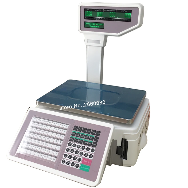 mailing scale and label printer