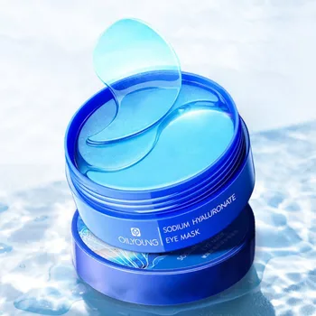 

Hyaluronic Acid Eye Mask VC Eye Patches Face Eye Care Remove Black Eye Puffiness Ageless Lifting Firming