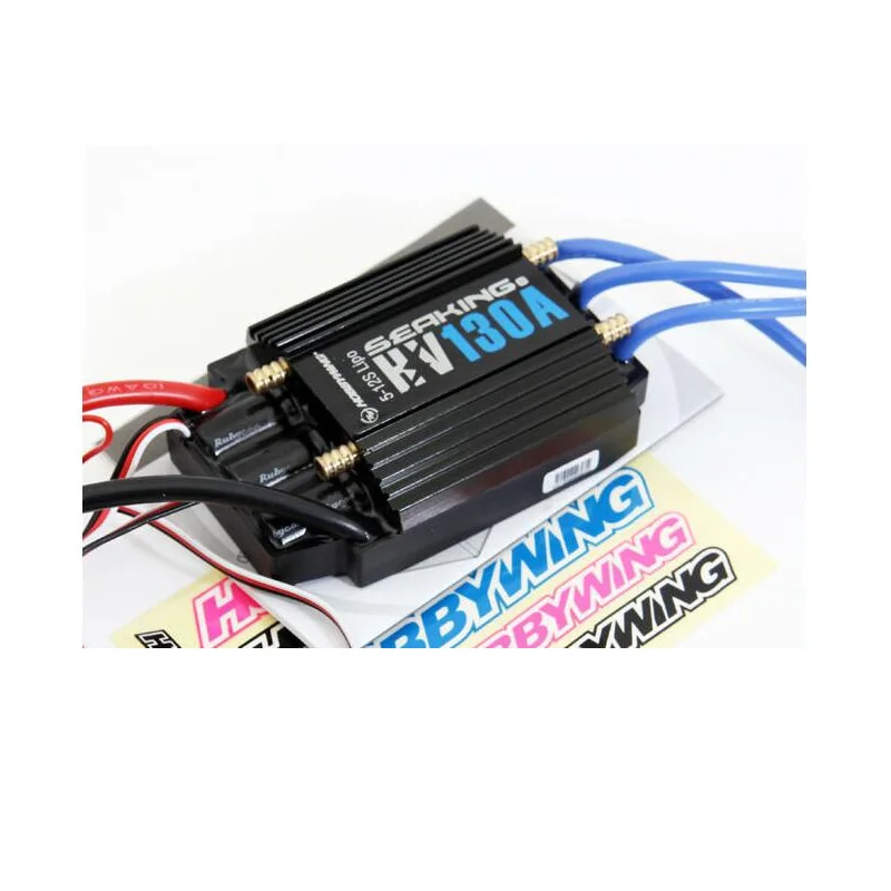 Двигатель HobbyWing SeaKing 130A HV BL ESC 6V/5A BEC для гоночной лодки RC R/c|motor esc|bl motoresc motor |