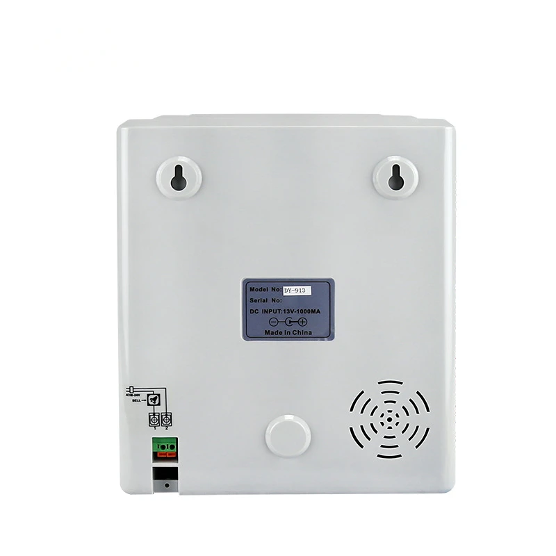 Attendance Machine Punch Card English Button Attendance Machine With Built-in Battery Electronic Time Clock Automatic Print Conversion