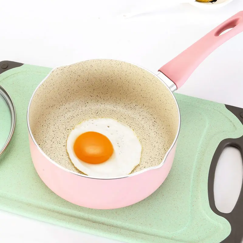 Молочный горшок антипригарный горшок суп детское питание добавка горшок мгновенная лапша молочный горшок детская мини молочная кастрюля для индукционной плиты антипригарная Кастрюля