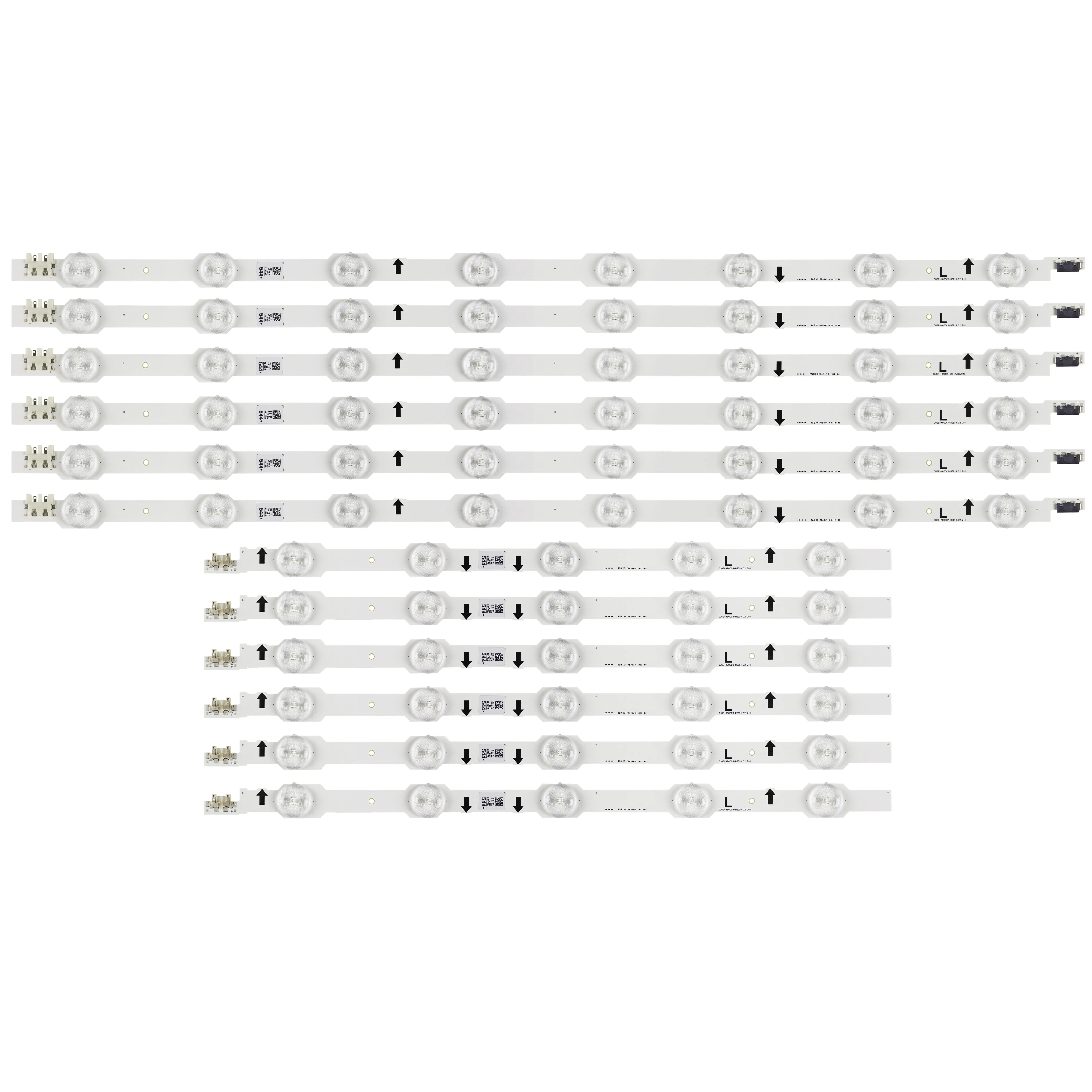 

Новый комплект из 12 светодиодных лент для подсветки для Samsung UA48HU5900 2014svs_uhd_48 _ 3228 L08 R05 LM41-00088T 00088S DUGE-480DCB-R4 480DCA