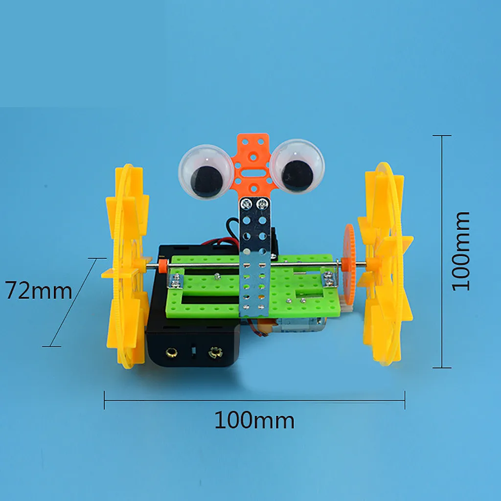 Развивающие игрушки Интеллектуальный DIY двухколесный балансировочный робот игрушка детская игрушка модель автомобиля мальчик игрушка малыш# G2