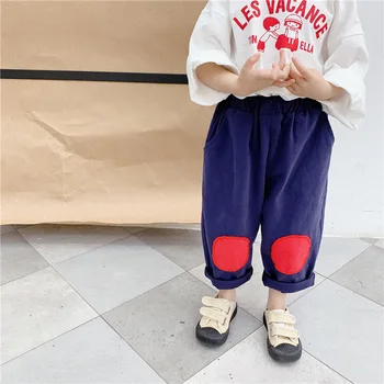 

kids pants for girls 2020 new patchwork toddler baby harem trousers kids girl 9 centi pants children loose leisure pants cloth