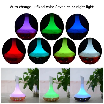 

Electric Air Humidifier Aroma Diffuser Essential Oil Mist Maker w/LED Colourful Light Fogger Mist Maker Air Purifer