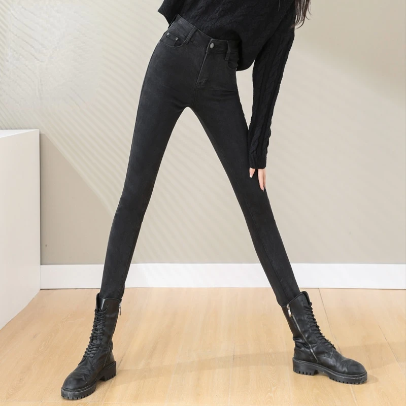 miss me jeans Extended High Waist Woman Jeans for Tall 165 -180 cm Korean Denim Pencil Pants Stretch Plus Size 5XL Skinny Black Boyfriend Jean jeans jacket