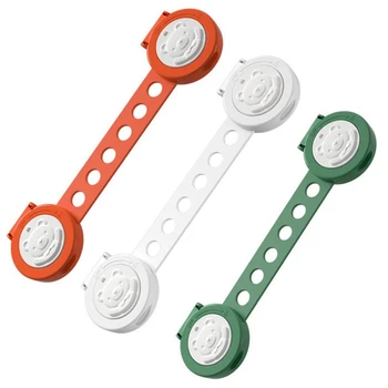 

Hot Sell Infant Anti-pinch Hand Refrigerator Cabinet Door Lock Bendable Child Safety Proof Drawer Locks
