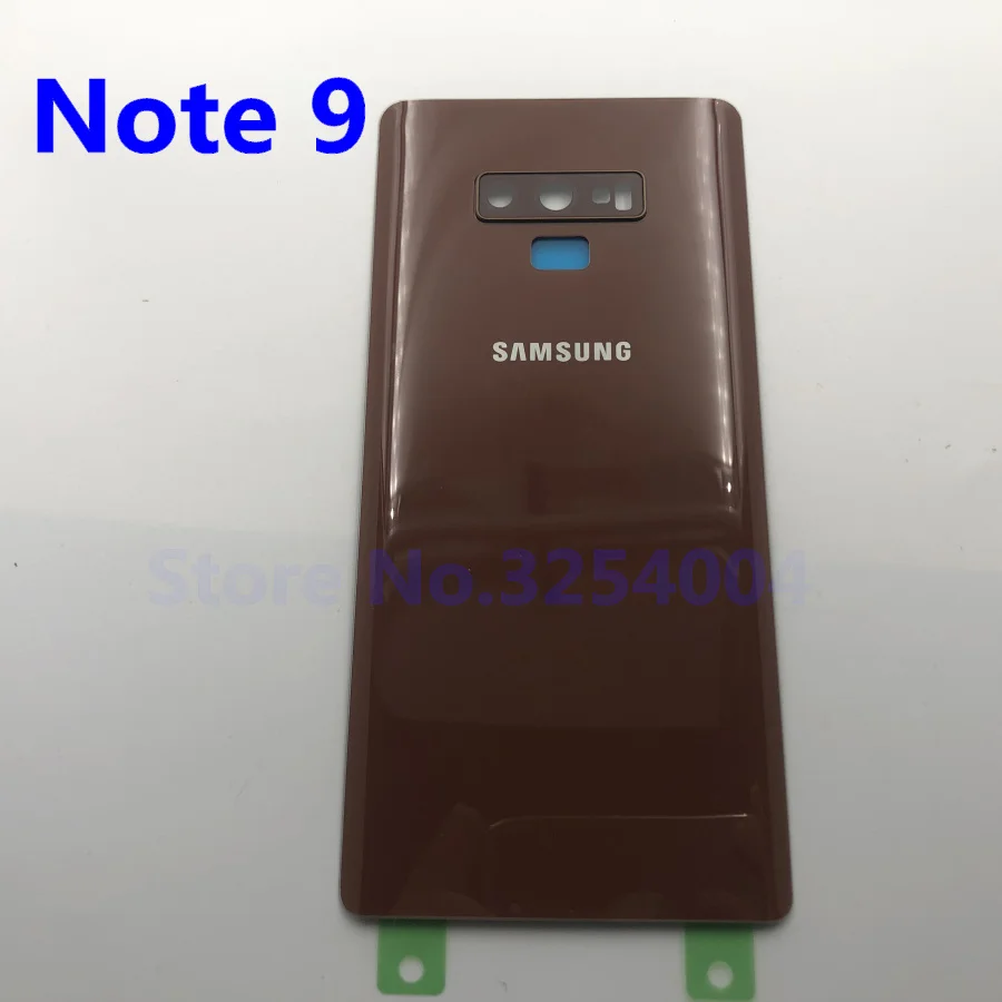 Note9 чехол на заднюю батарейку для samsung Galaxy Note 9 N960 N960F N9600 задняя крышка на стекло+ объектив для камеры