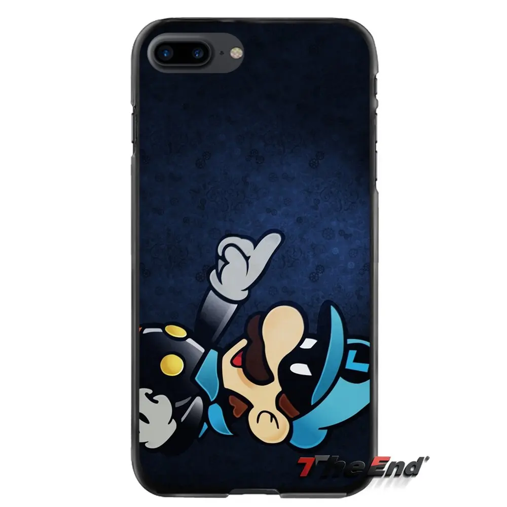 images 2 Для Apple iPhone 4 4S 5 5S 5C SE 6 6S 7 8 Plus X iPod Touch 4 5 6 Аксессуары для телефона Чехлы Супер Марио Луиджи - Цвет: images 2