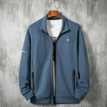 

Autumn Men Big Size Coat 2020 Plus Fat plus Baseball Clothes Leisure Joker Loose Autumn Jacket