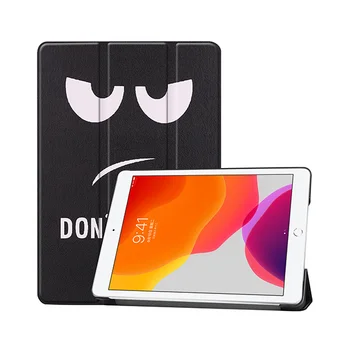 

For iPad 10.2 Case 2019 PU Leather Auto Sleep/Wake Cover Trifold Stand Case For iPad 10.2" 7th Generation Smart Magnetic Funda