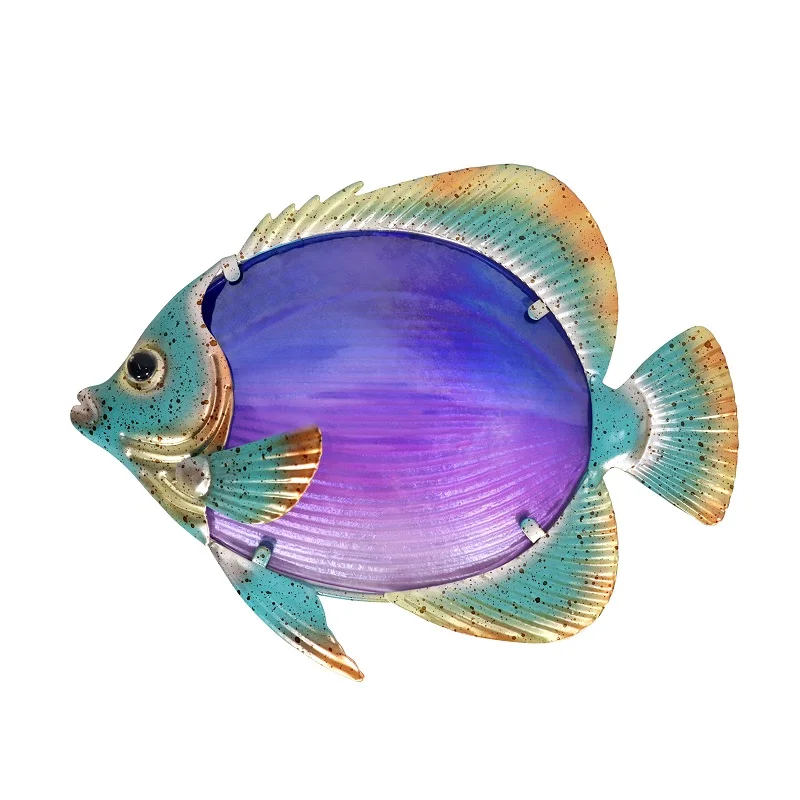 Metal Fish Wall Art for Home Garden Decoration Outdoor Statues