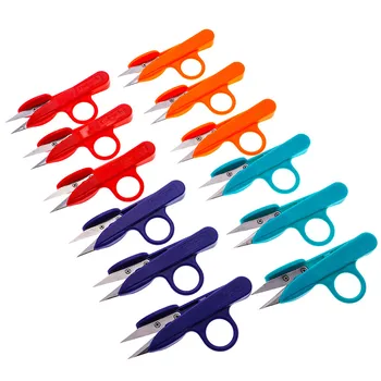 

Eagle Plastic Yarn Scissors TC800 Quality Plastic Shaft Small Scissors Human Engineering Design