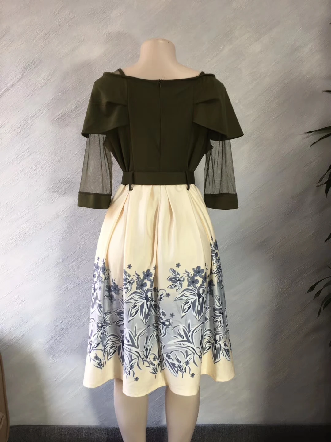 XL-3XL, стиль, классические африканские платья для женщин, элегантные, модные, стильные, африканские, женские, плюс размер, полиэстер, Платье До Колена