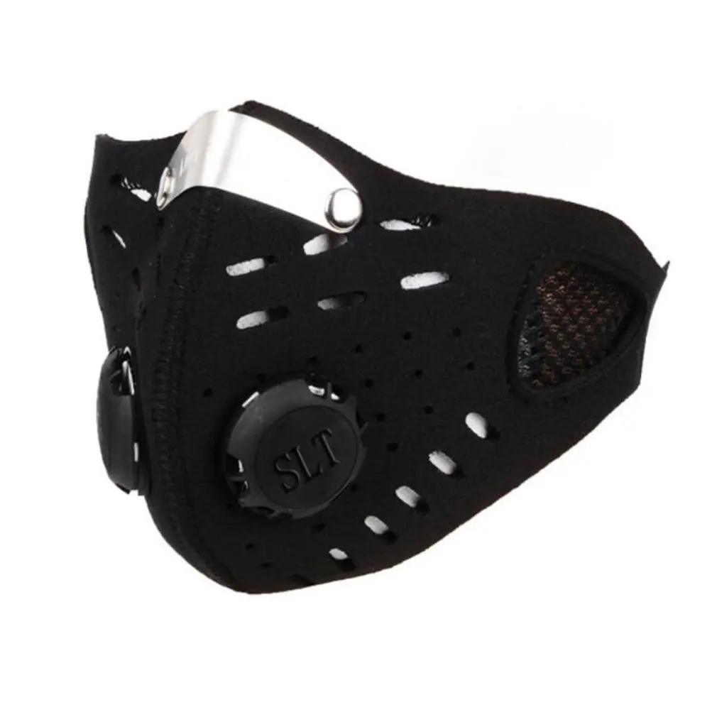 

Cycling Dust Mesh Mask Activated Carbon Filter With/Without Mesh Surface Dust Odor Mask Anti-Fog Mask 1Pcs