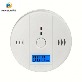 

Home Security LCD Carbon Monoxide Detector Independent CO Gas Sensor 85dB Warning-up High Sensitive Poisoning Alarm Detector
