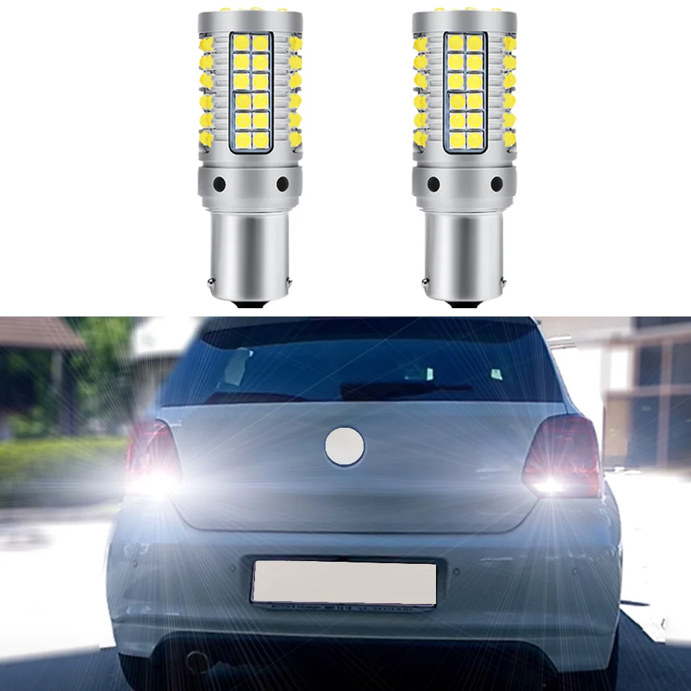 2 шт. Canbus для VW POLO 6R 6C 9N 9N3 6N 6N1 6N2 1994-2017 светодиодсветильник лампы заднего хода без