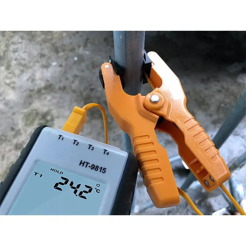 HT-05 термометр с креплением зажим прибор для измерения температуры свинец K Тип термопары термометр-40 ~ 200C K Тип зонд