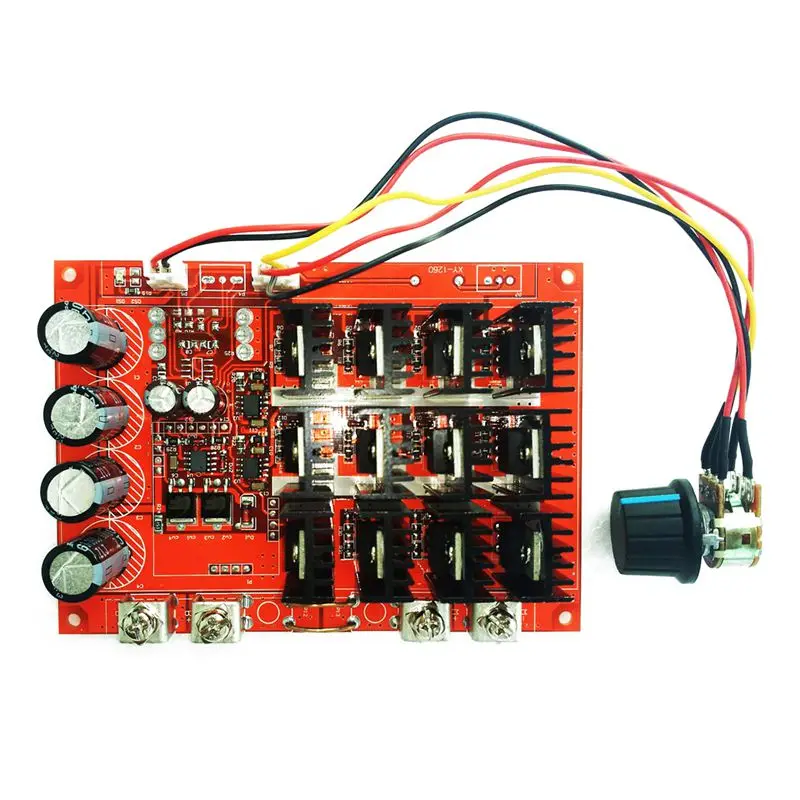 

10-50V 60A DC Motor Speed Control PWM HHO RC Controller 12V 24V 48V 3000W MAX