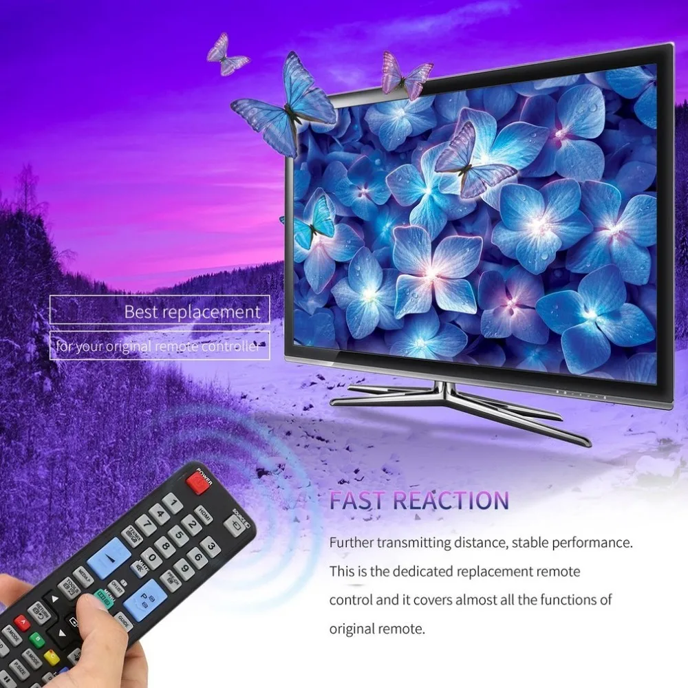 Пульт дистанционного управления для телевизора Замена для samsung BN59-01014A AA59-00508A AA59-00478A 3D телевидения контроллер высококачественный