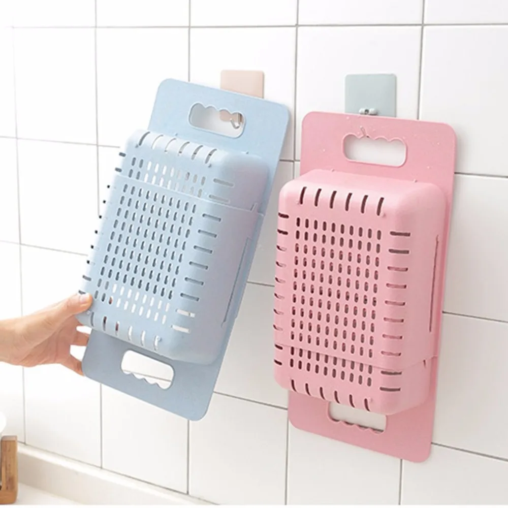 Multifunctional Sink Draining Rack Retractable Storage Box Vegetables Basket Dish Drainer Organizer Holder Kitchen Strainer