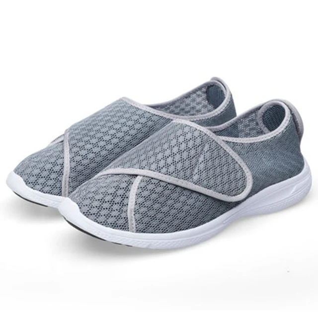 Mesh Adjustable Diabetic Shoes For Bloated Foot 1