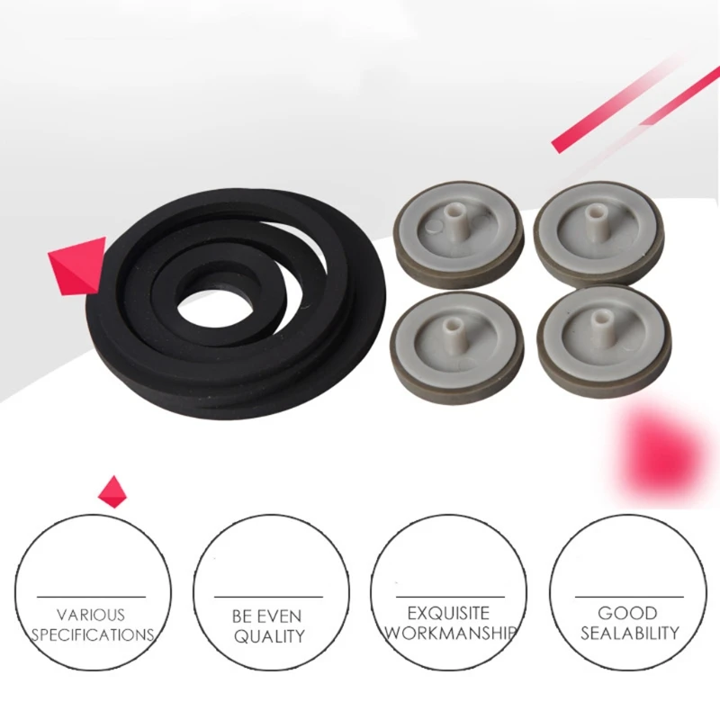 Cassette Tape Belt Idle Wheel Belt loop Idler Rubber Ring For Cassette Deck Recorder Tape Player M76A
