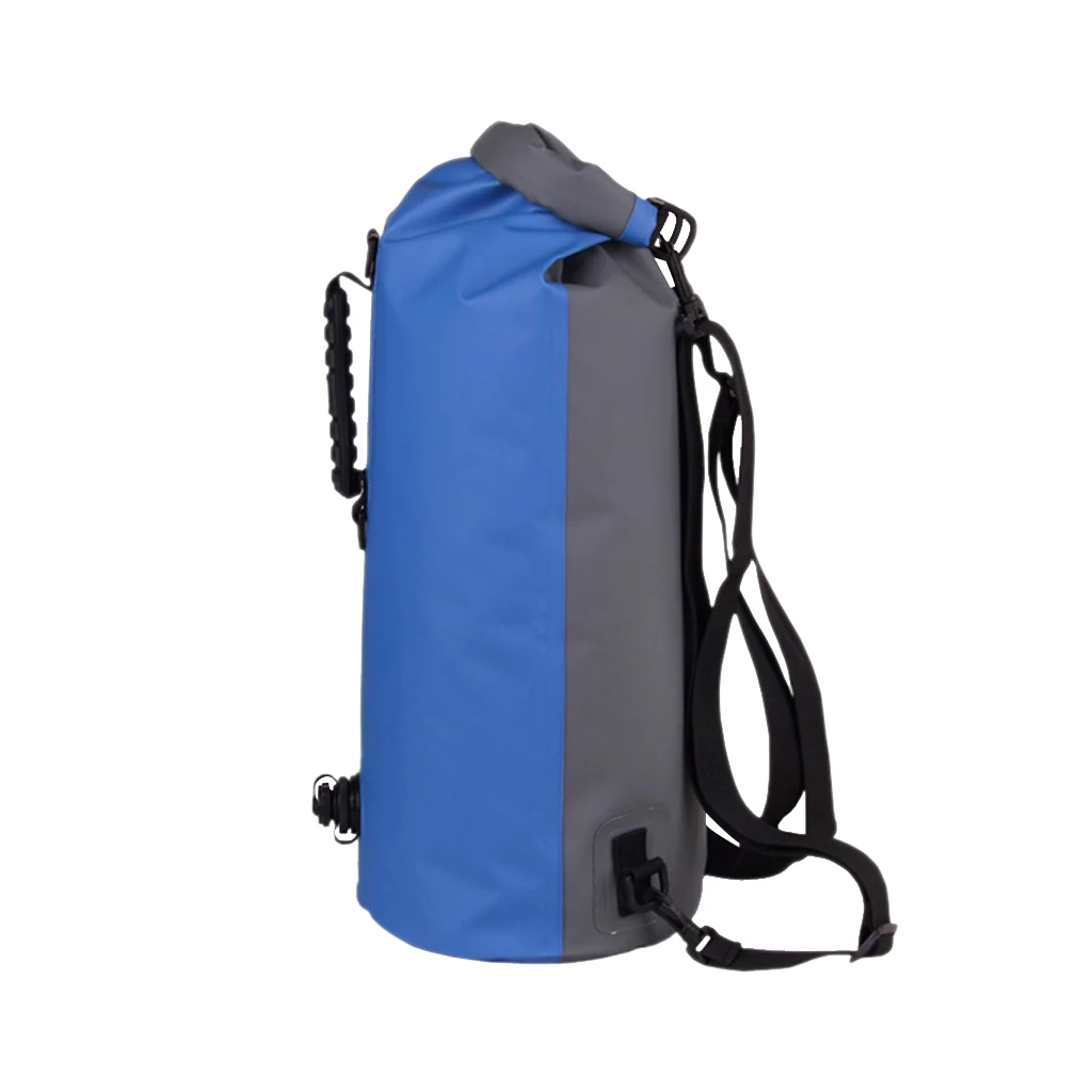 Navy 35L Открытый водонепроницаемый мешок дрейфующий сухой мешок каяк каноэ рафтинг - Цвет: Navy 35L