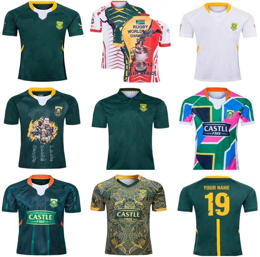 Camiseta de entrenamiento de RUGBY Sudáfrica 2019 2020 S 5XL| Camisetas rugby| - AliExpress